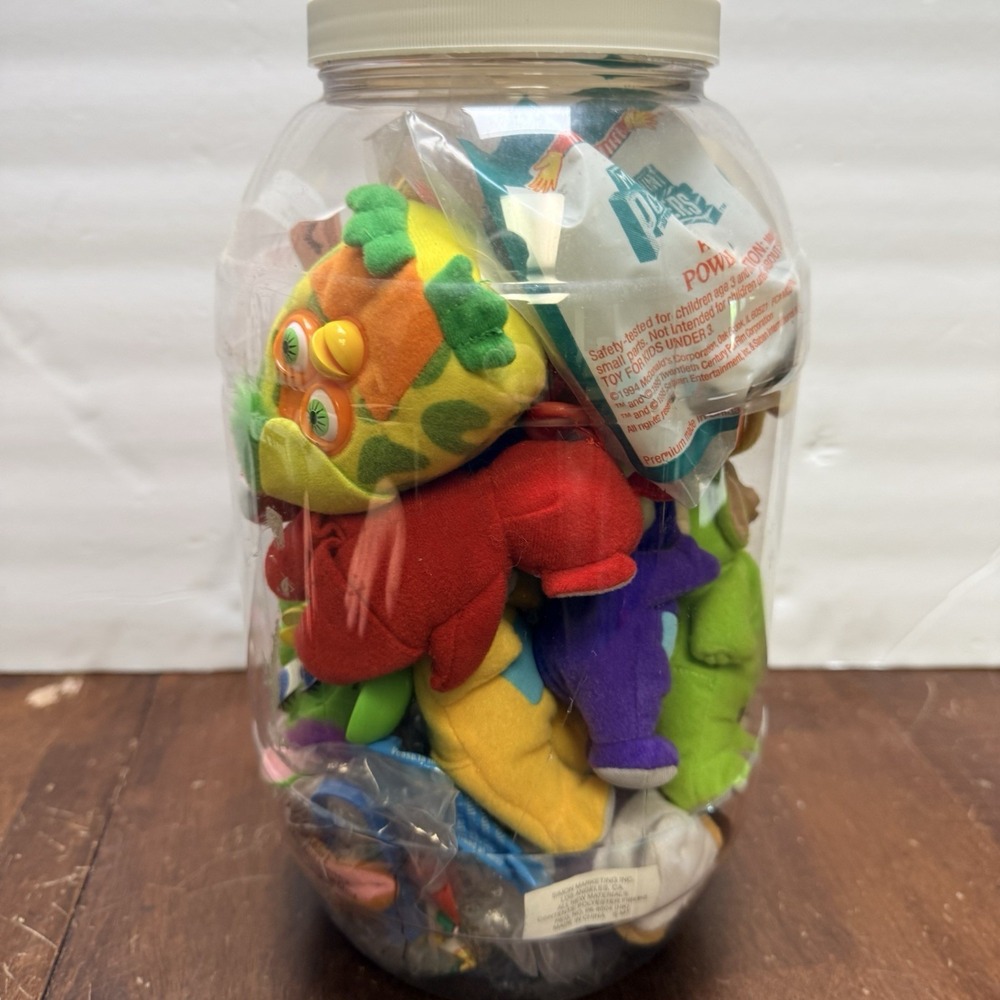 VTG 90s Mini Toy Lot - 25+ Pcs Of Teletubbies, Power Rangers, Furby,Poo, McD's - Picture 4 of 5